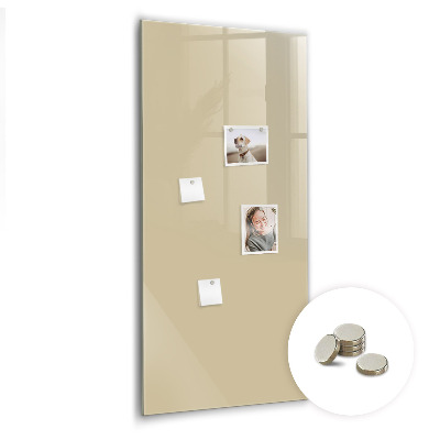 Magneet bord Beige kleur