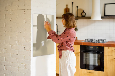 Magneet bord Beige kleur