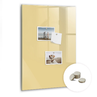 Magneetbord Creme kleur