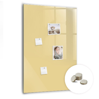 Magneetbord Creme kleur