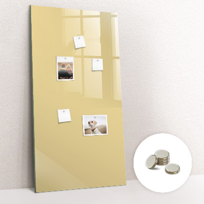 Magneetbord Creme kleur