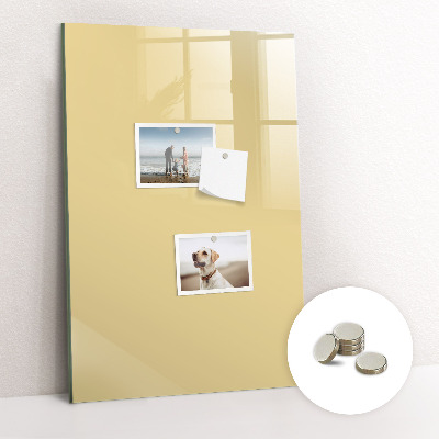 Magneetbord Creme kleur