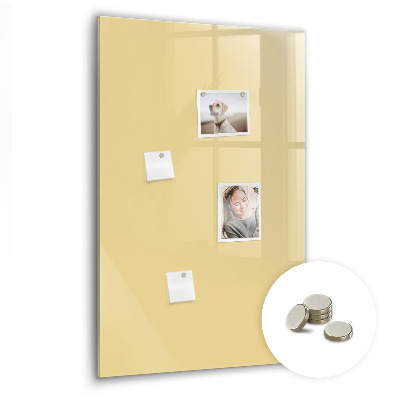 Magneetbord Creme kleur