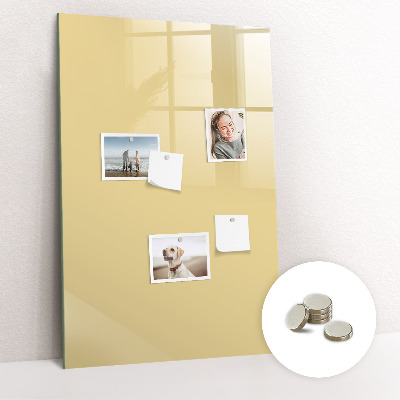 Magneetbord Creme kleur