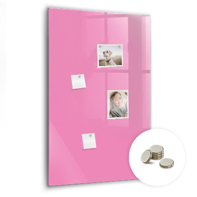 Magneetbord Roze kleur