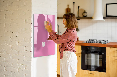 Magneetbord Roze kleur