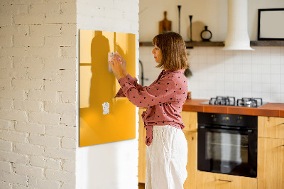 Magneetbord Kleur goudgeel