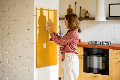 Magneetbord Kleur goudgeel