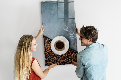 Magnetisch bord Kop koffie