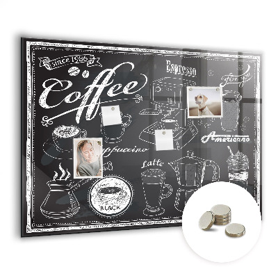 Magneet bord Koffiemachines