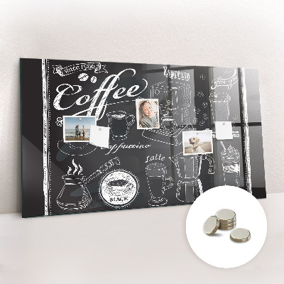 Magneet bord Koffiemachines