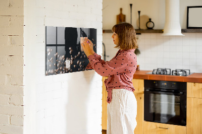 Magneet bord Koffiebonen