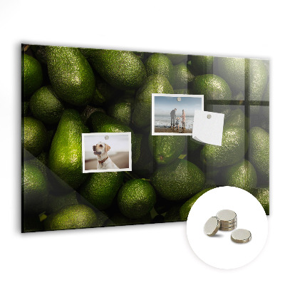 Magneet bord Een avocado