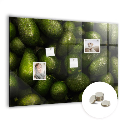 Magneet bord Een avocado