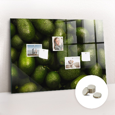 Magneet bord Een avocado