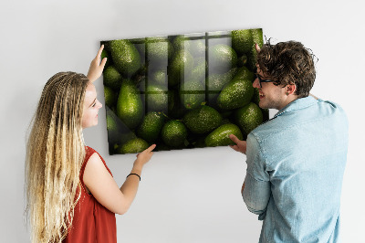 Magneet bord Een avocado