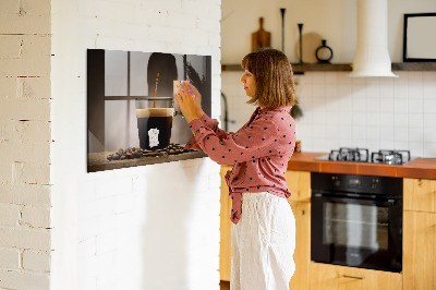 Magneet bord Kop koffie