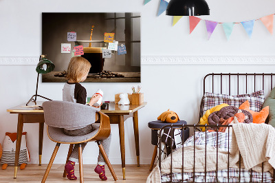 Magneet bord Kop koffie