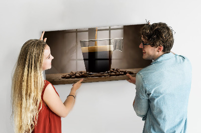 Magneet bord Kop koffie