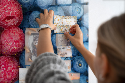 Magneet bord Bosbessen en frambozen