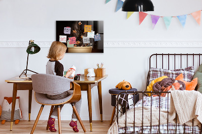 Magneet bord Hete koffie