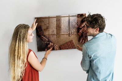 Magneet bord Chocoladerepen