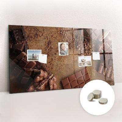 Magneet bord Chocoladerepen