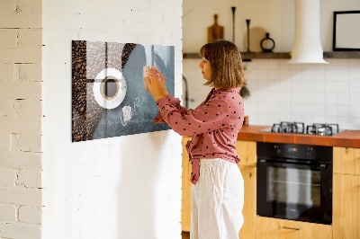 Magneet bord Kop koffie