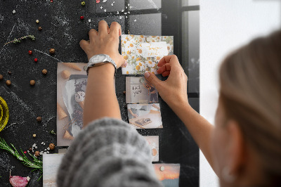 Magneet bord Kruiden op het aanrecht