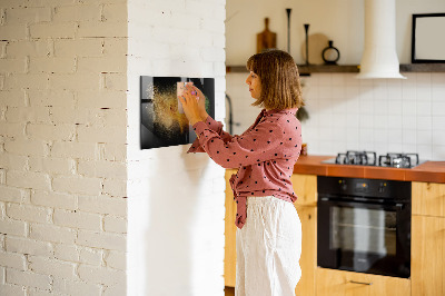 Magneet bord Specerijen gemorst