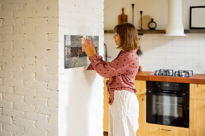 Memobord magnetisch Familie inscriptie