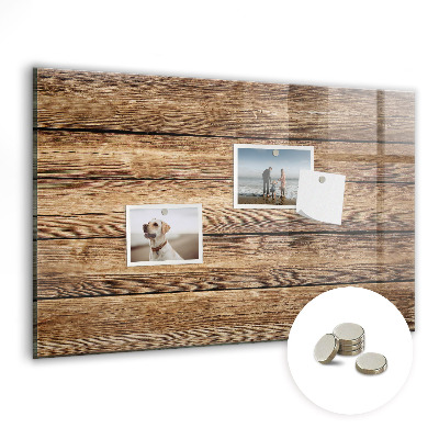 Memobord keuken Houten planken