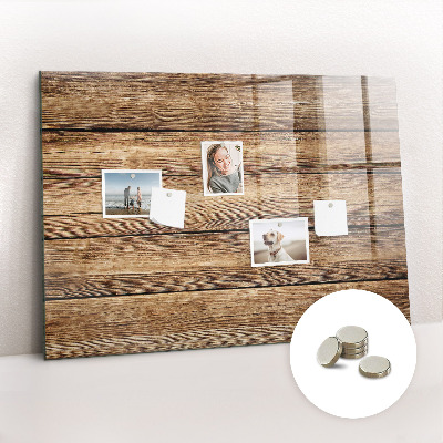 Memobord keuken Houten planken