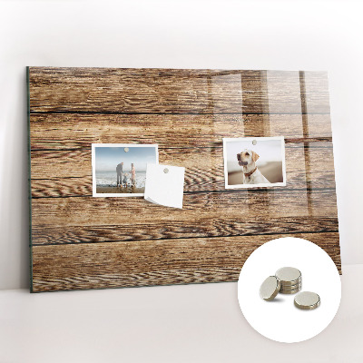 Memobord keuken Houten planken