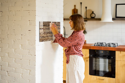 Memobord keuken Houten planken