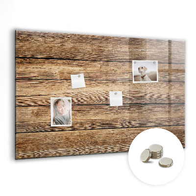 Memobord keuken Houten planken