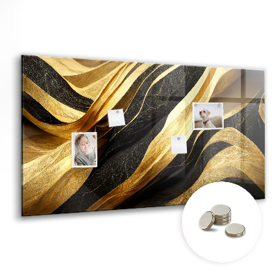 Magneetbord rechthoekig Elegante abstractie