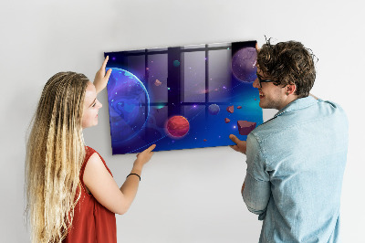 Magnetisch bord kind Planeten van sterrenstelsels