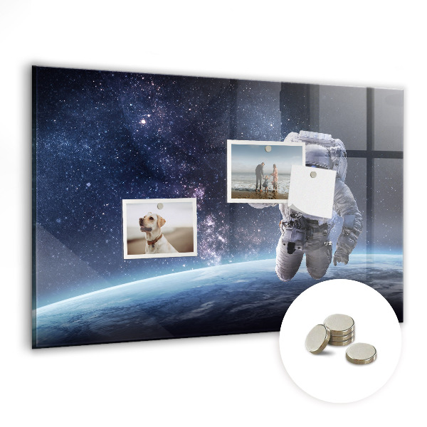 Magnetisch bord kind Astronaut