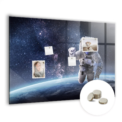 Magnetisch bord kind Astronaut