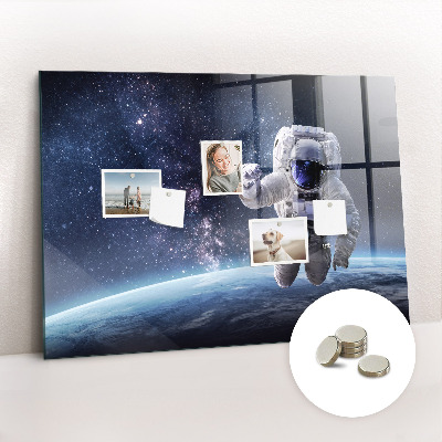 Magnetisch bord kind Astronaut