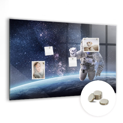 Magnetisch bord kind Astronaut