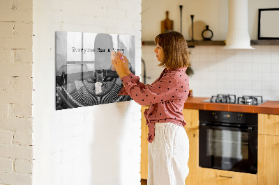 Memobord magnetisch Iedereen heeft een geschiedenis