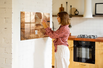 Memobord keuken Hout textuur