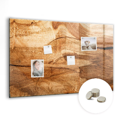 Memobord keuken Hout textuur