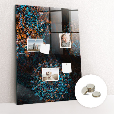 Magnetic board Decoratieve mandala