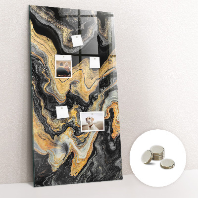 Magnetic board Abstractie vlekken