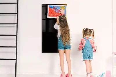 Magnetisch glazen memobord donker bier design