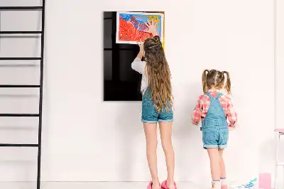 Magnetisch glazen memobord donker bier design