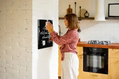 Magnetisch glazen wandbord uitwisbaar met motief Avontuur
